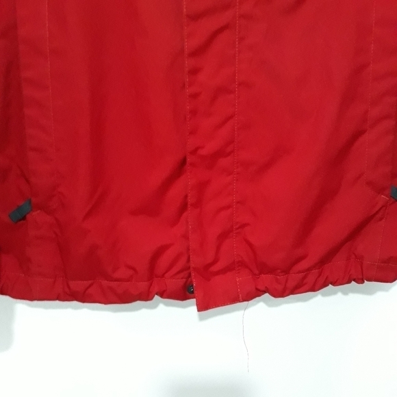 Eddie Bauer WeatherEdge Waterproof Lined Windbreaker Red Jacket Size  Me… - Picture 3 of 13